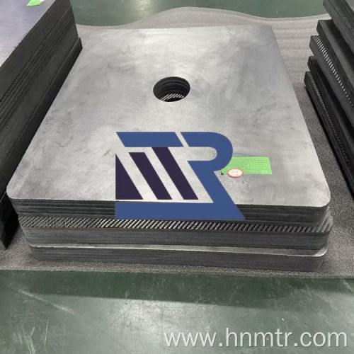 Carbon fiber graphitized perforated plate